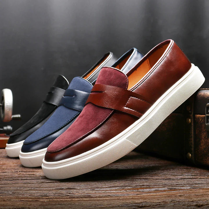 Noud™ – Klassieke Leren Penny Loafers