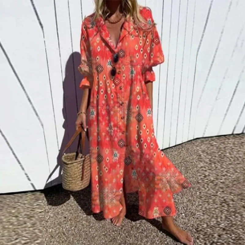 Grace™ - Luxe Boho Maxi Jurk
