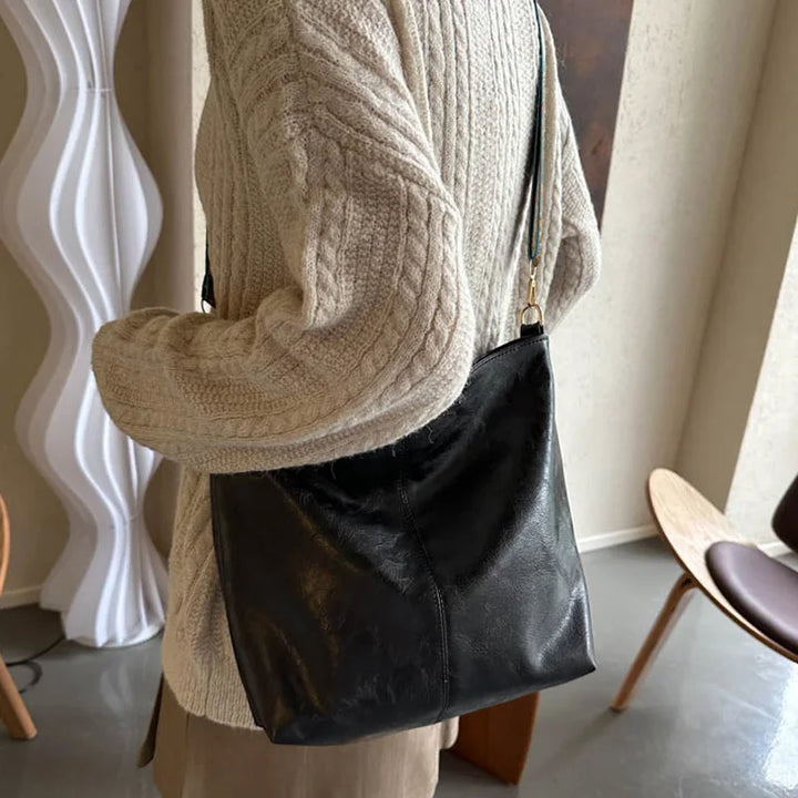 Chelsey - Vintage Leren Schoudertas