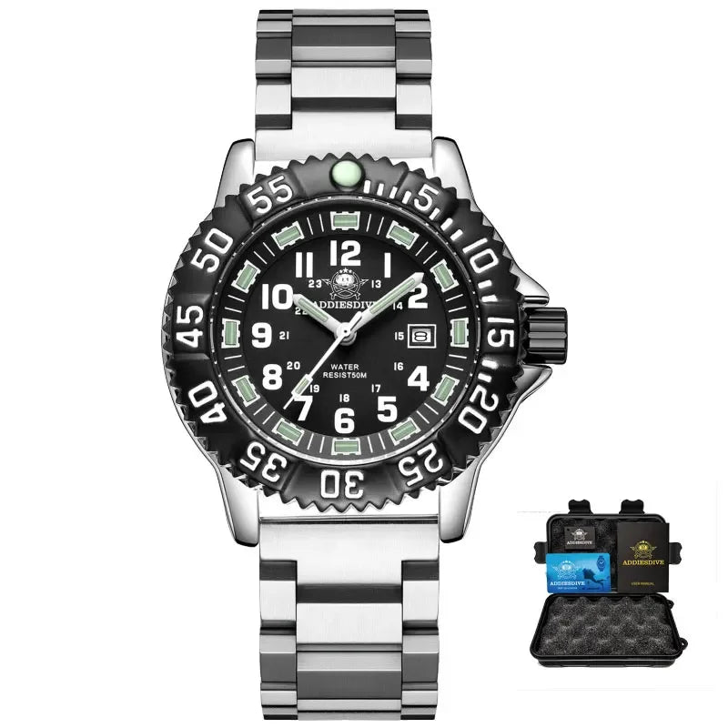 Lioren – 50M Tactische Quartz Horloge