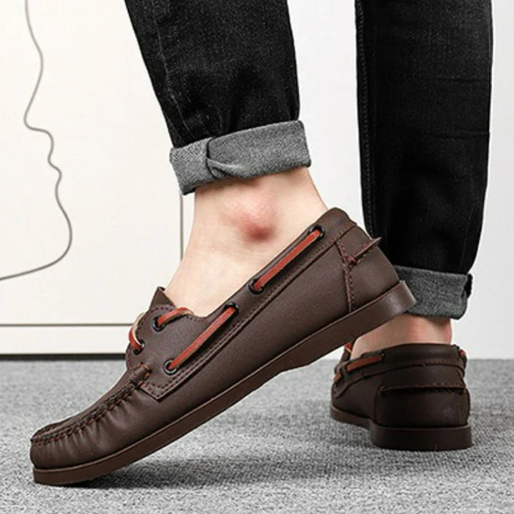 Nathan™ - Exquisite Leren Instappers