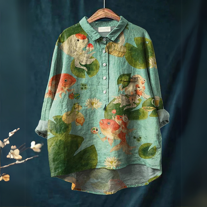 Ruthie™ - Vis Kunst Shirt