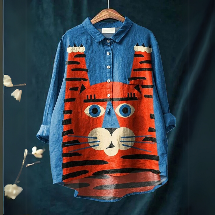 Binky™ - Kattenkunst-Shirt