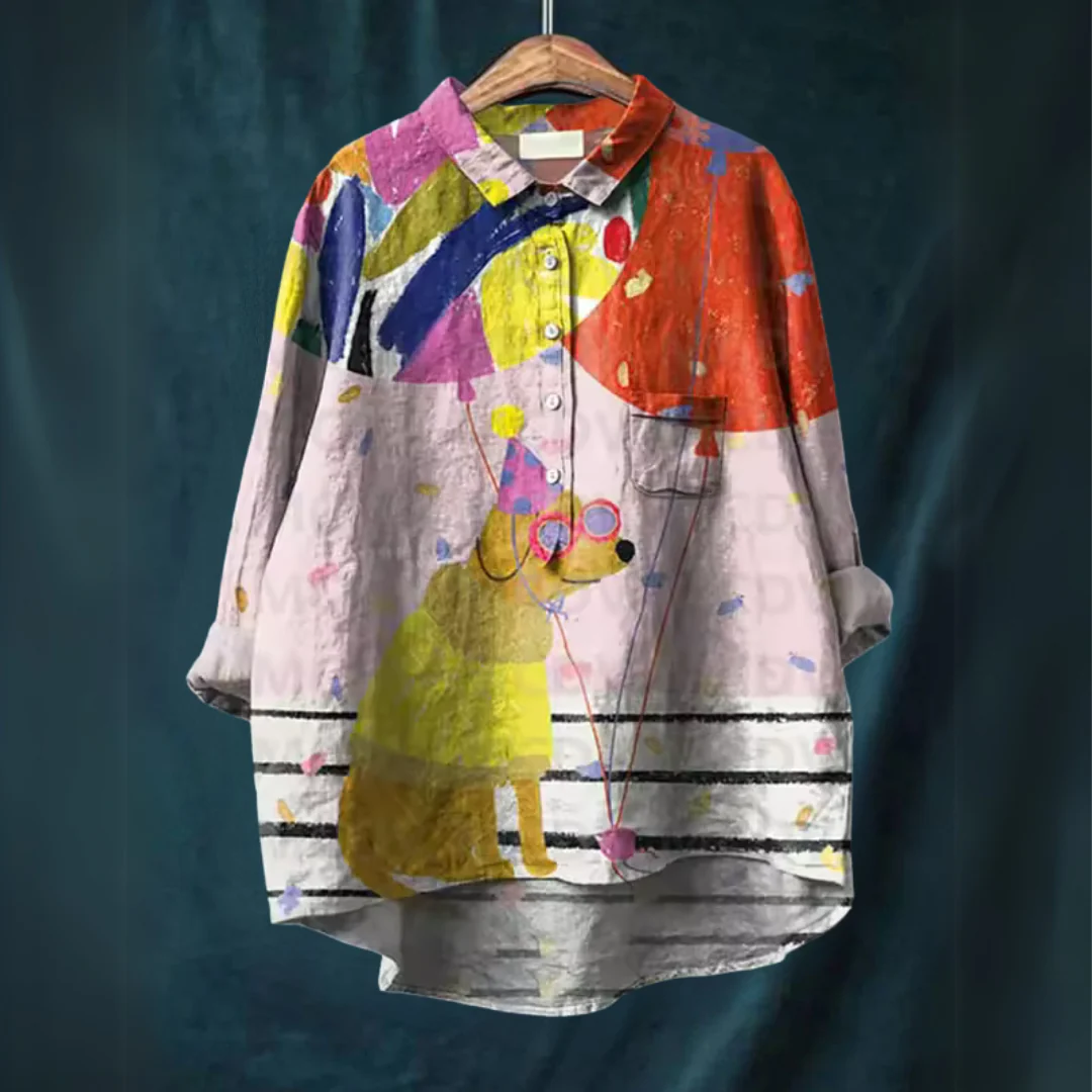Nora™ - Hondenkunst-Shirt