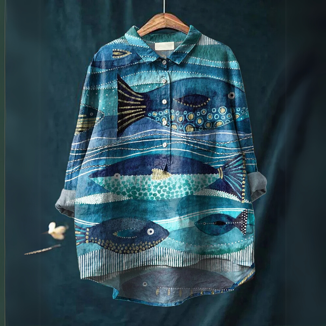 Jax™ - Oceaan Kunst Shirt