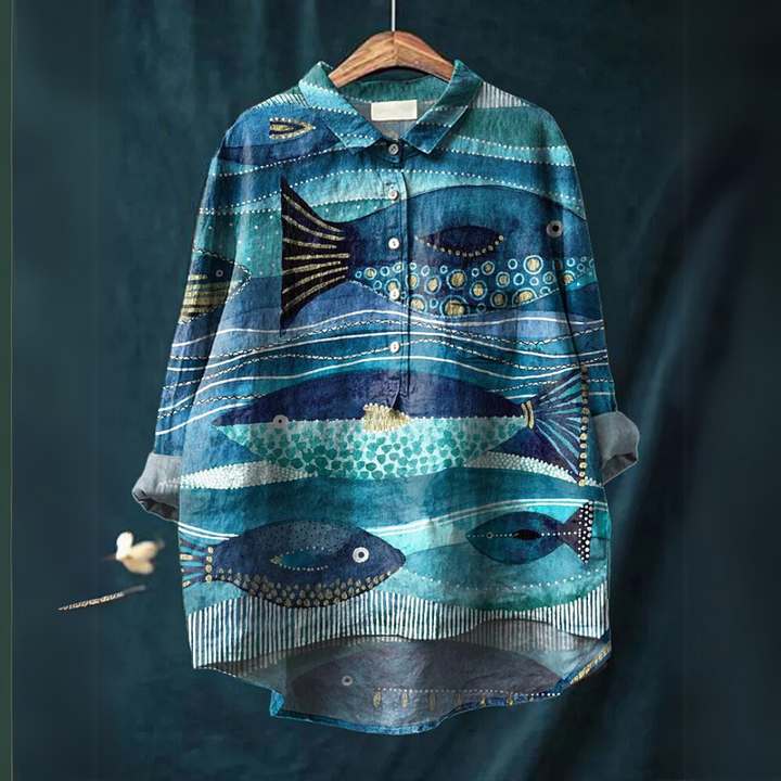 Jax™ - Oceaan Kunst Shirt