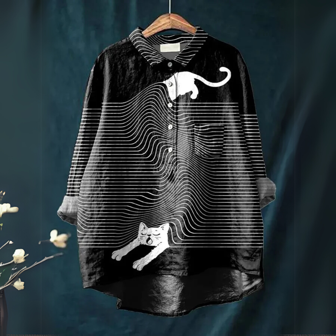 Coco™ - Kattenkunst T-shirt