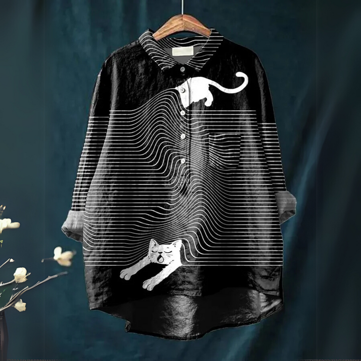 Coco™ - Kattenkunst T-shirt