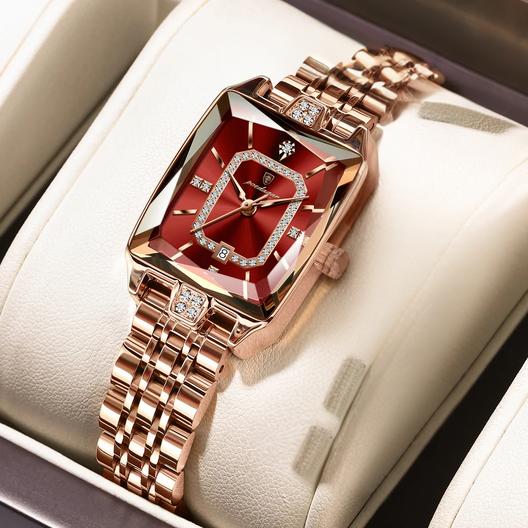 Luna™ - Luxe Diamant Kalender Quartz Horloge