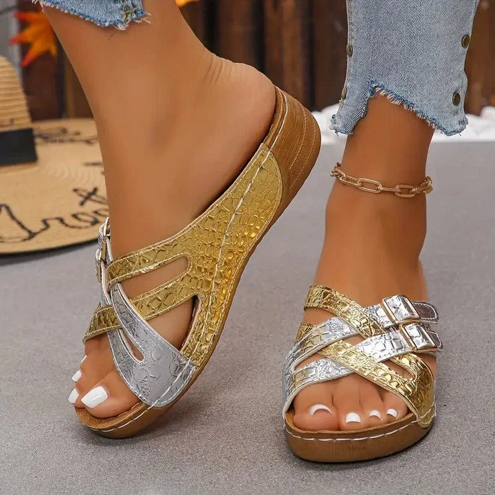 Amélie™ - Orthopedische Shine Step Sandalen