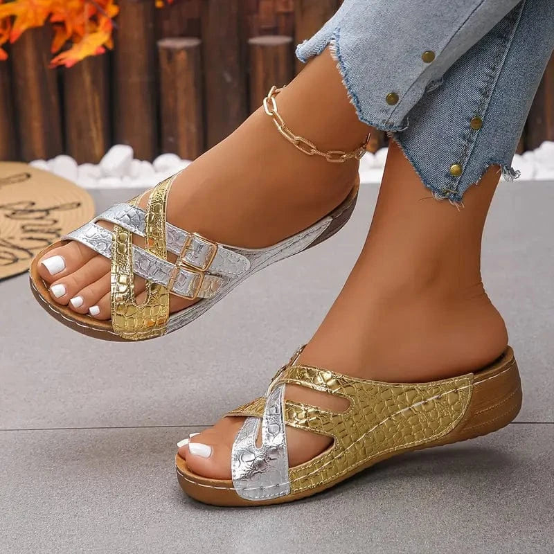 Amélie™ - Orthopedische Shine Step Sandalen