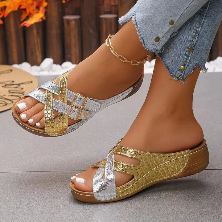 Amélie™ - Orthopedische Shine Step Sandalen