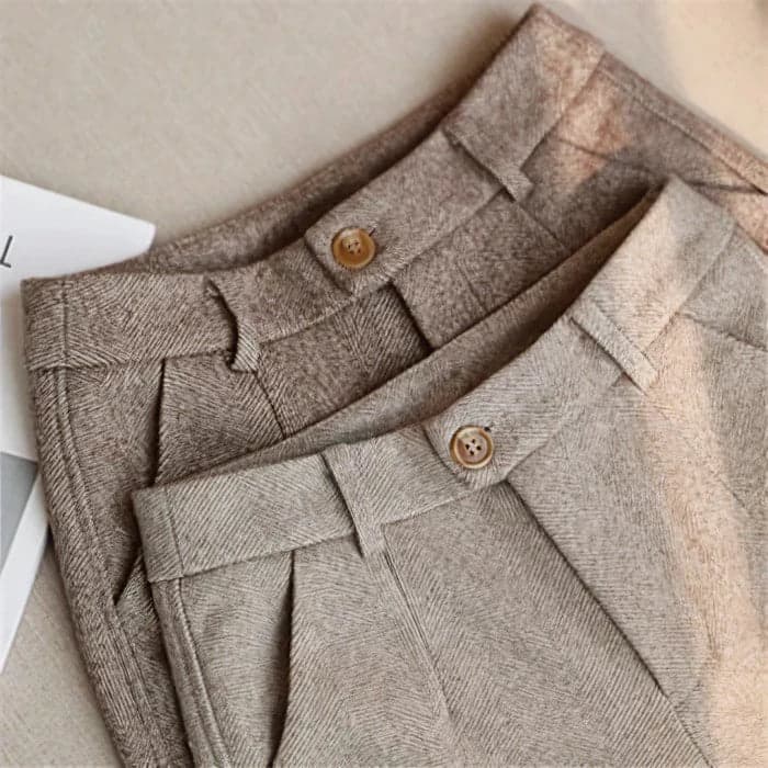 Lea | Vrouwen Plissé Broek
