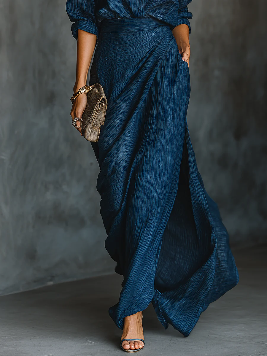 Sara™ || Elegante set met lange rok