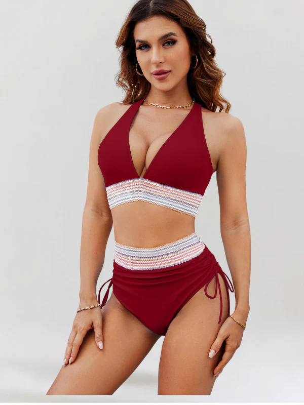 Lidia™ – Bikiniset met Buikcontrole en Hoge Taille