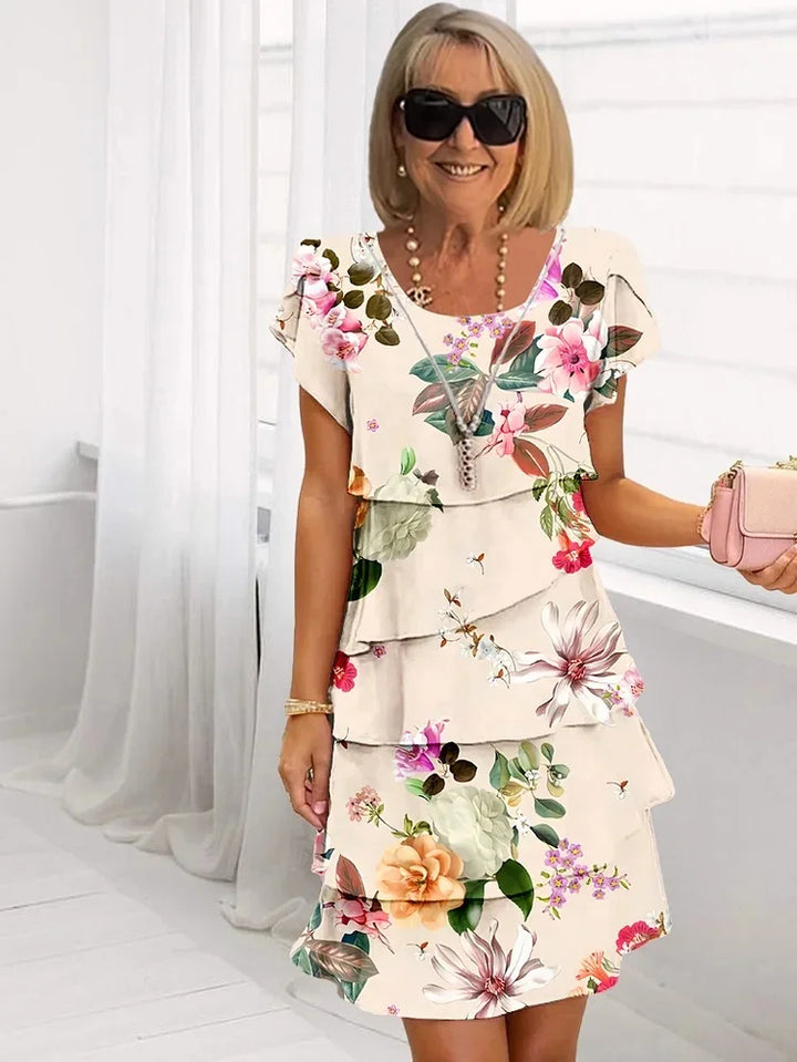 MARVELLE™ - Bloem Ruffle Jurk