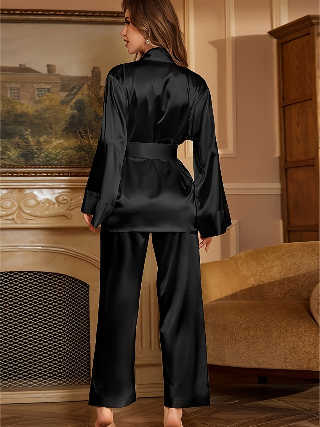 Aurielle | Elegante Robe & Pyjama Set