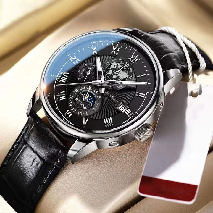 Alex - Trendy High-End Licht Quartz Horloge