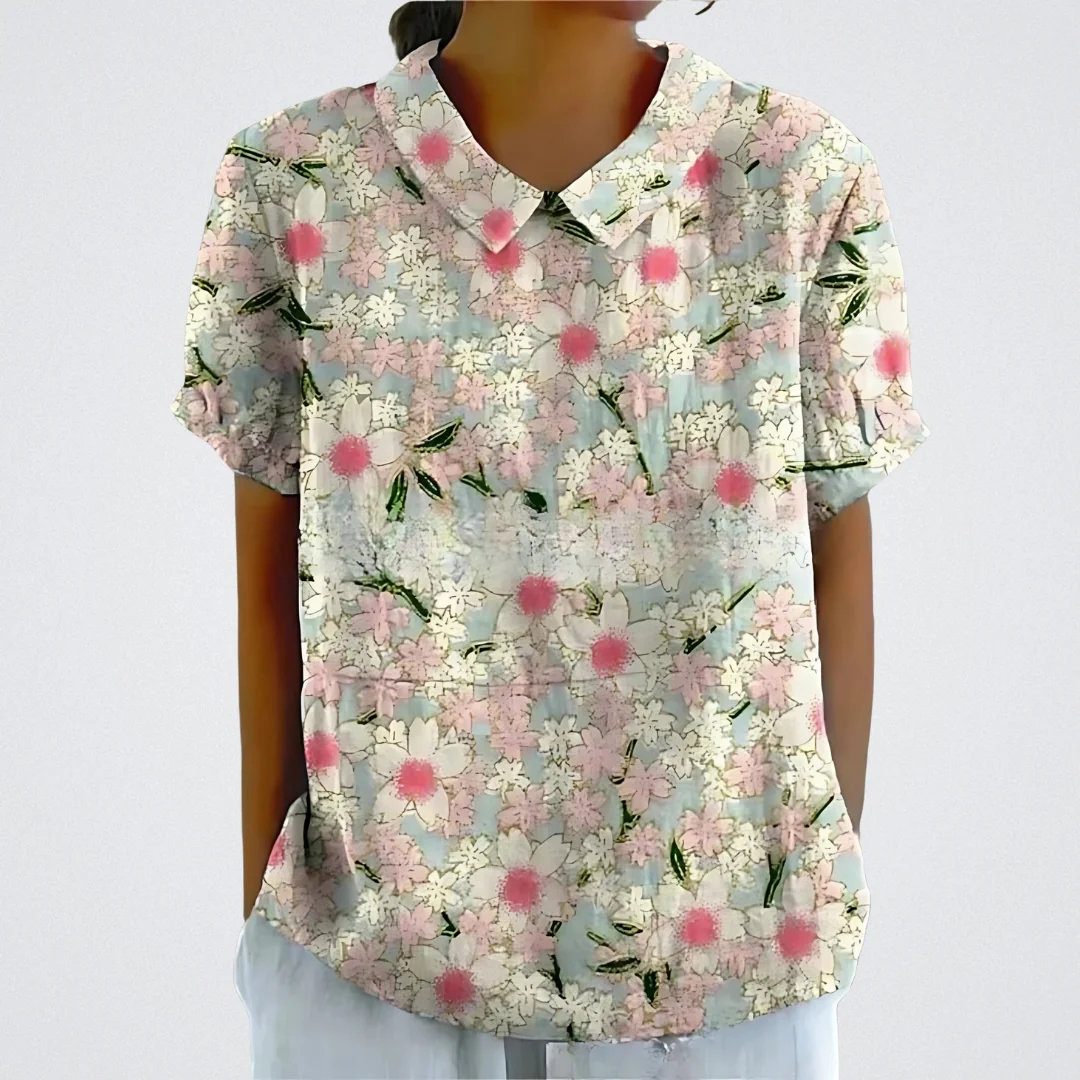 Lina™ - Bloemen Blouse