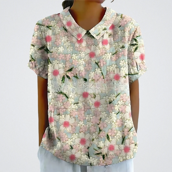 Lina™ - Bloemen Blouse