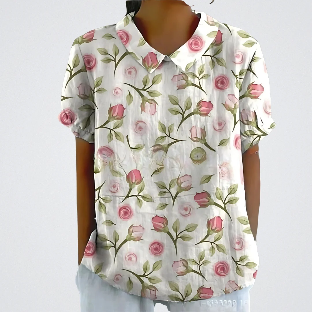 Lina™ - Bloemen Blouse