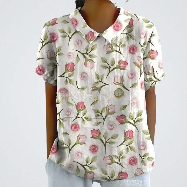 Lina™ - Bloemen Blouse