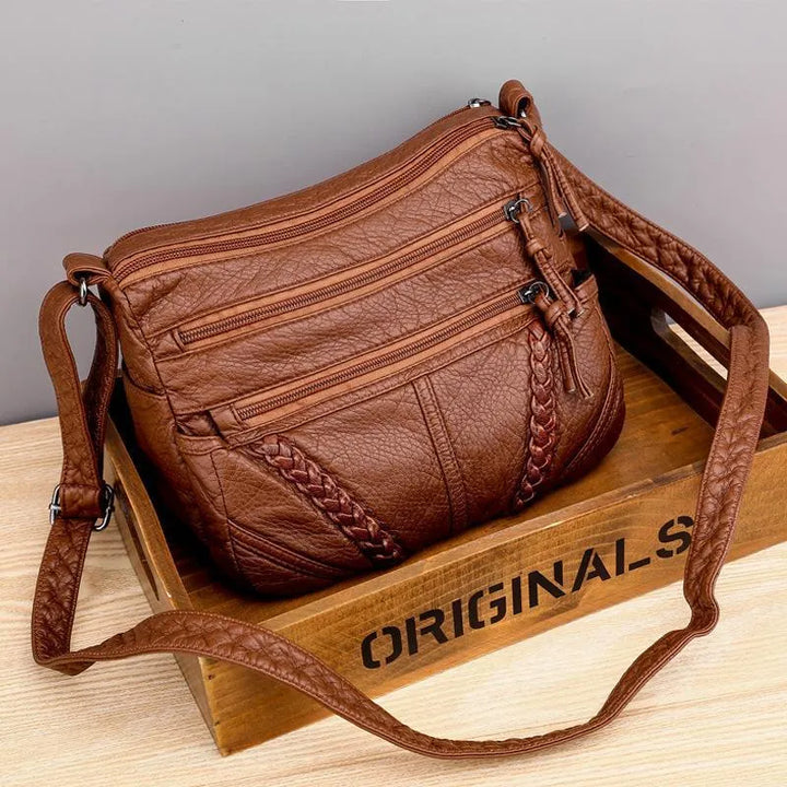 Sophia - Zachte Leren Tas