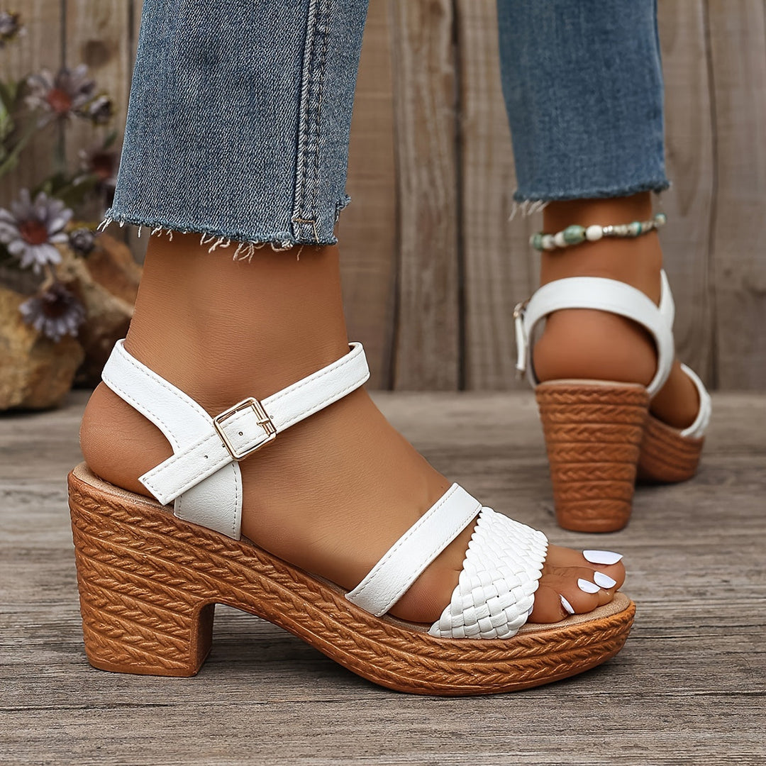 Haven | Vlecht Sandalen