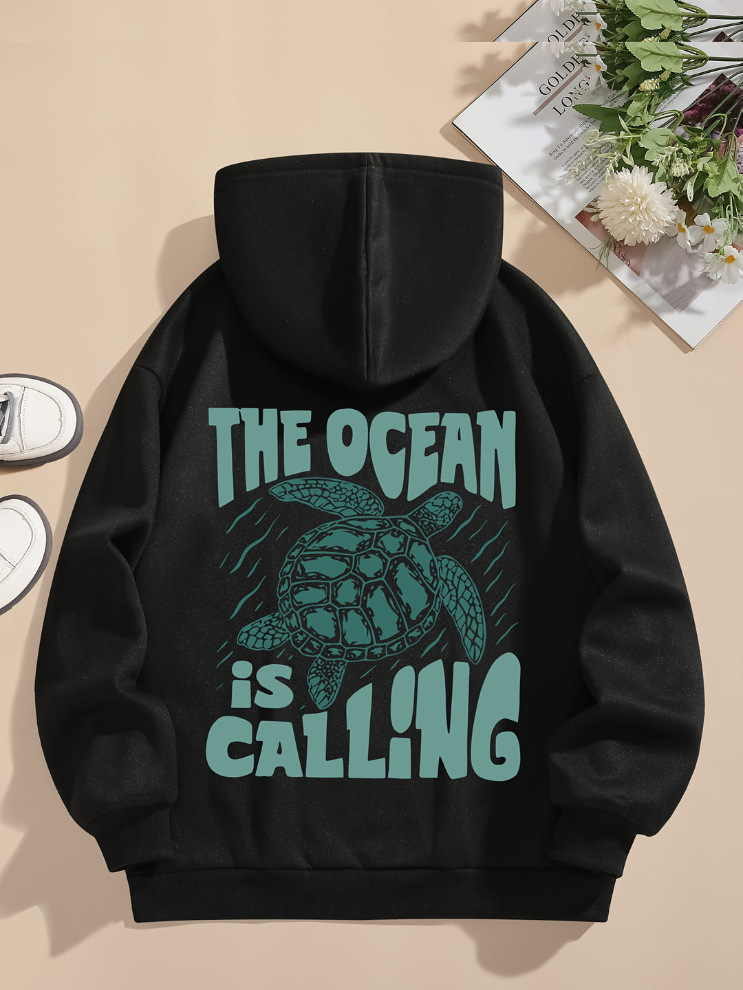Isla™ – Oceaan Roept Grafische Hoodie