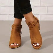 QUIRINA™ Gestapelde Hakken Orthopedische Sandalen