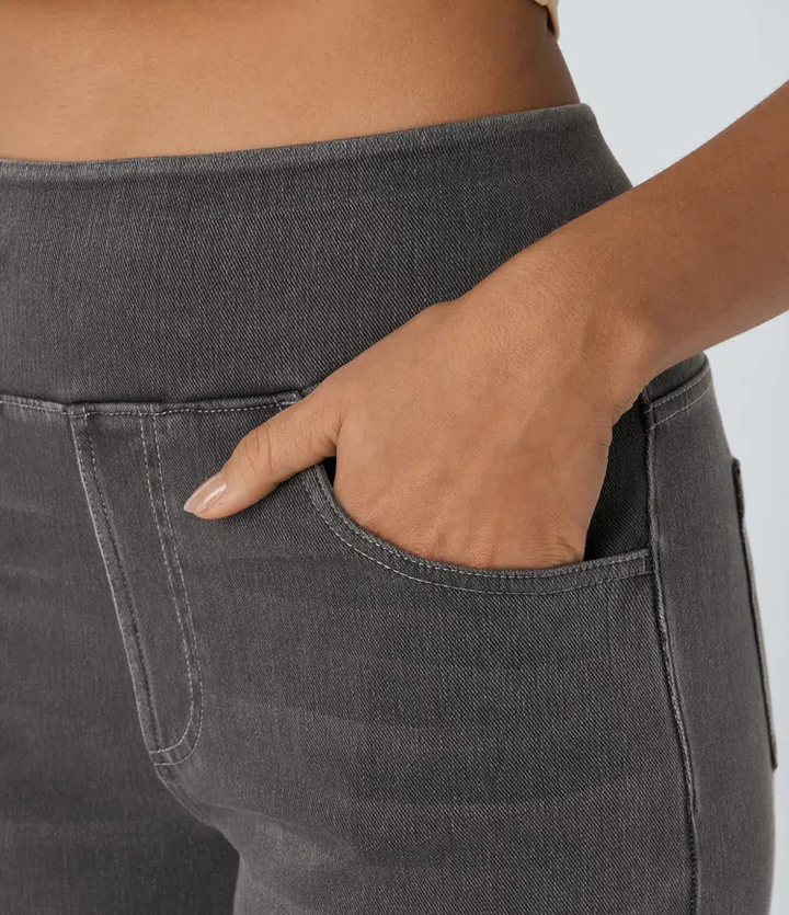 Solène - Relaxed Fit Wijde Jeans