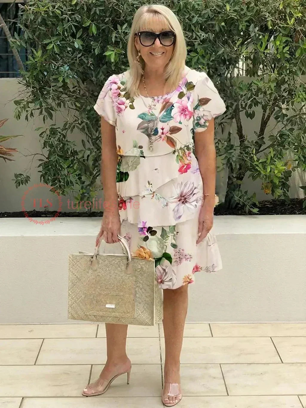 MARVELLE™ - Bloem Ruffle Jurk