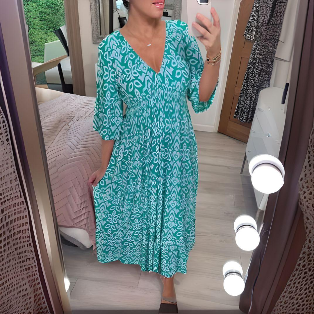 Isabella™ - Boho Gedrukte Jurk