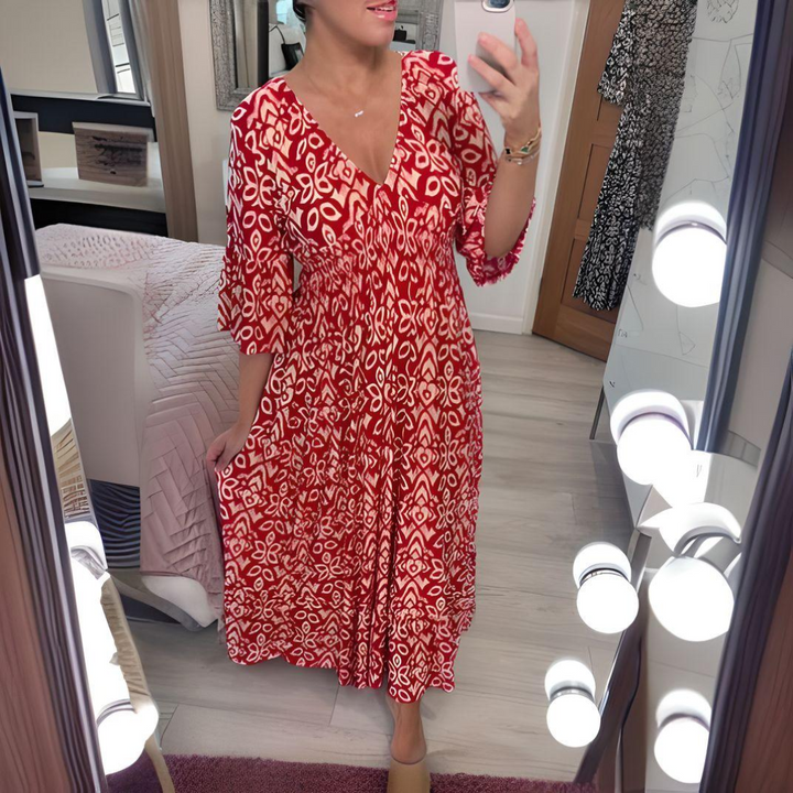 Isabella™ - Boho Gedrukte Jurk