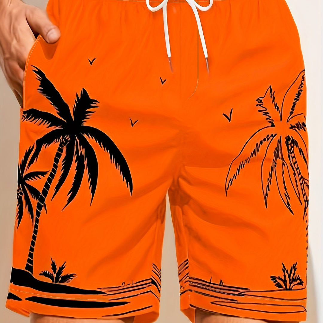 AquaPalm™ – Zwembroek met Tropische Print
