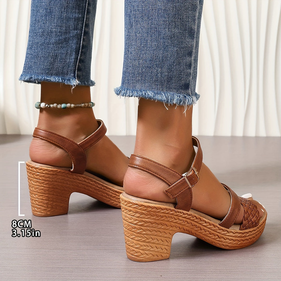 Haven | Gevlochten Sandalen
