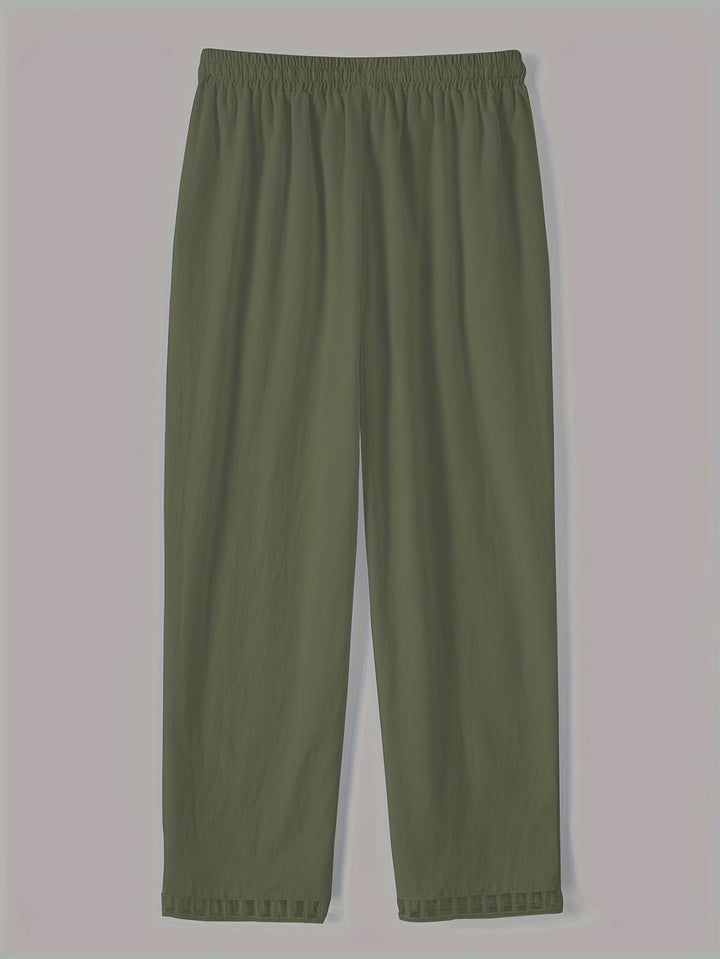 Wren – Relaxed Contrast Trim Cropped Broek