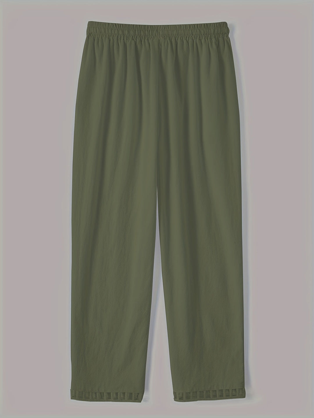 Wren – Ontspannen Cropped Broek met Contrastafwerking