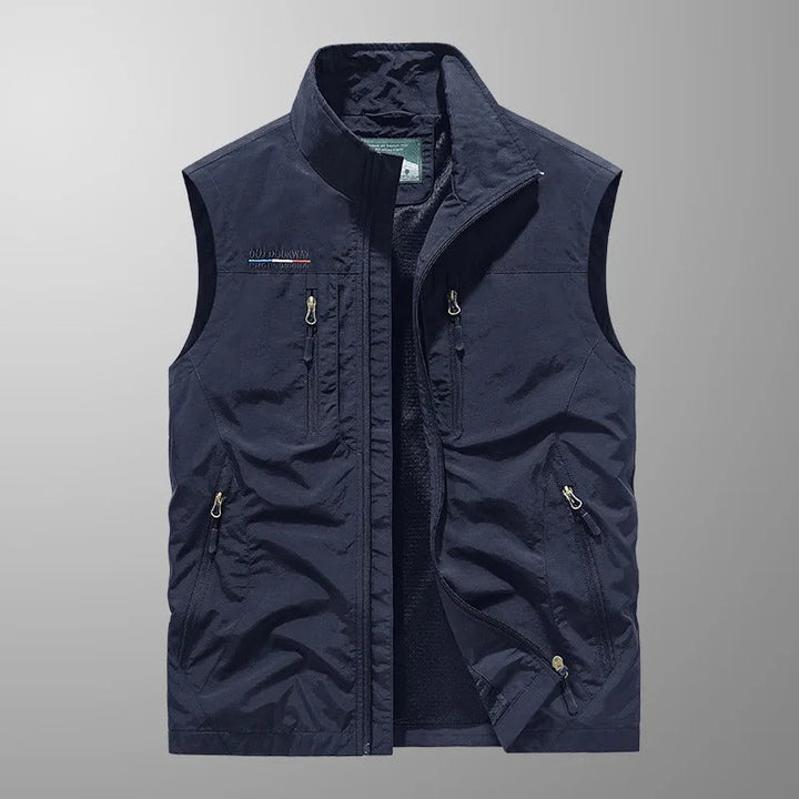 Casper™ – Ademend cargo gilet met meerdere zakken