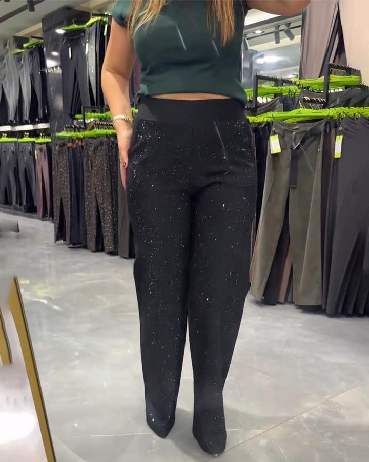 Trendy en Casual Wijde Pantalon
