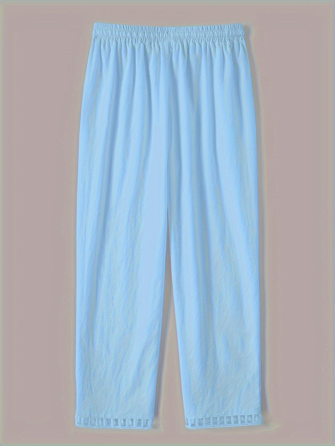 Wren – Relaxed Contrast Trim Cropped Broek