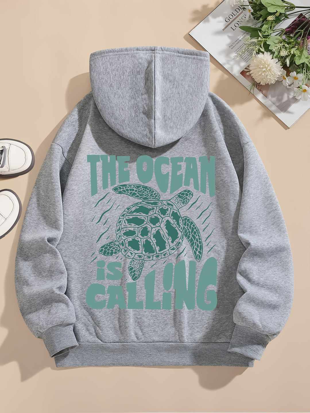 Isla™ – Oceaan Roept Grafische Hoodie