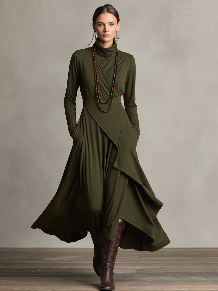 Natalie | Elegante Draped Dress