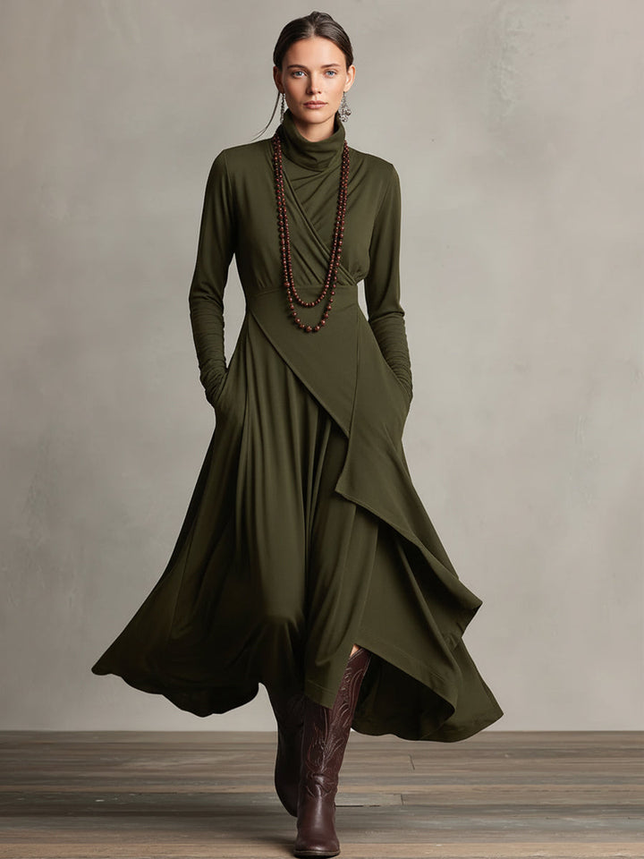Natalie | Elegante Draped Dress