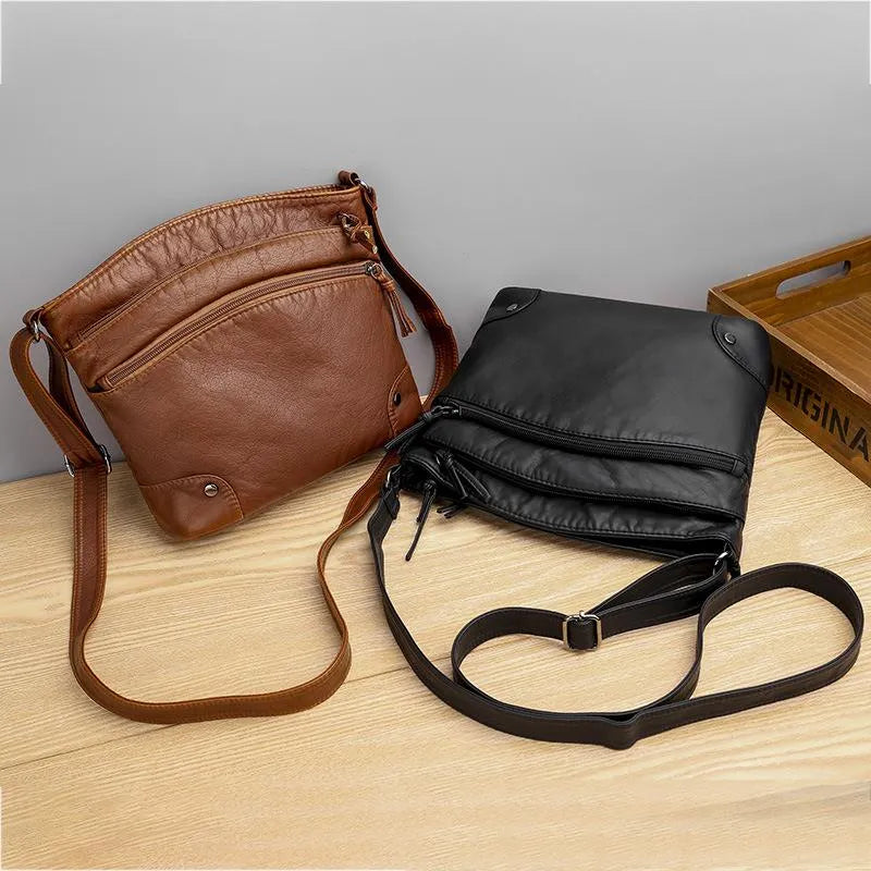 Zoe - Crossbody Leren Tas