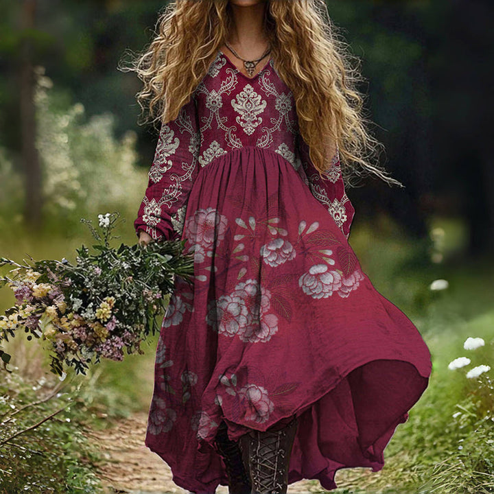 Idalia™ - Jurk Met Bloemenprint