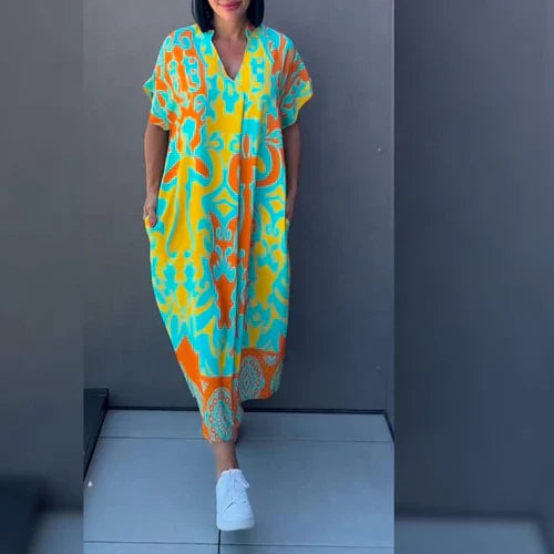 Mila™ - Elegante bloemenjurk