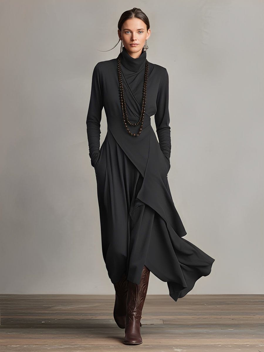 Natalie | Elegante Draped Jurk