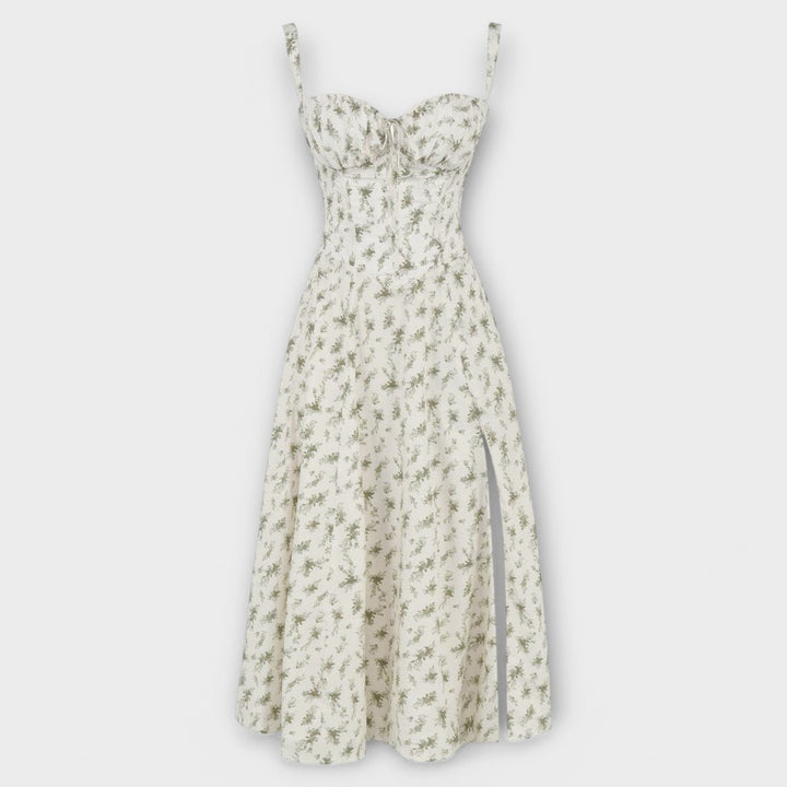 Mia™ | Midi-jurk met corset