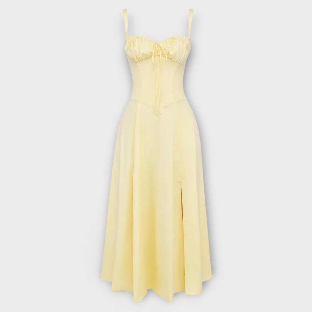 Mia™ | Midi-jurk met corset